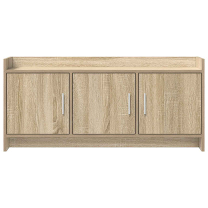 TV-Schränk 102 x 33 x 47 cm Sonoma-Eiche Holzwerkstoff