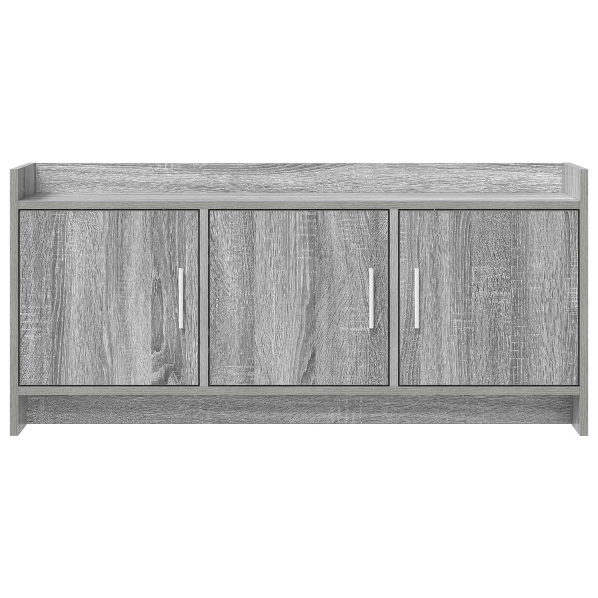 TV-Schränk 102 x 33 x 47 cm Grau Sonoma Holzwerkstoff