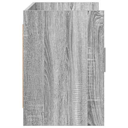 TV-Schränk 102 x 33 x 47 cm Grau Sonoma Holzwerkstoff