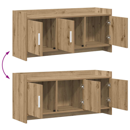 TV-Schränk 102 x 33 x 47 cm Artisan-Eiche Holzwerkstoff