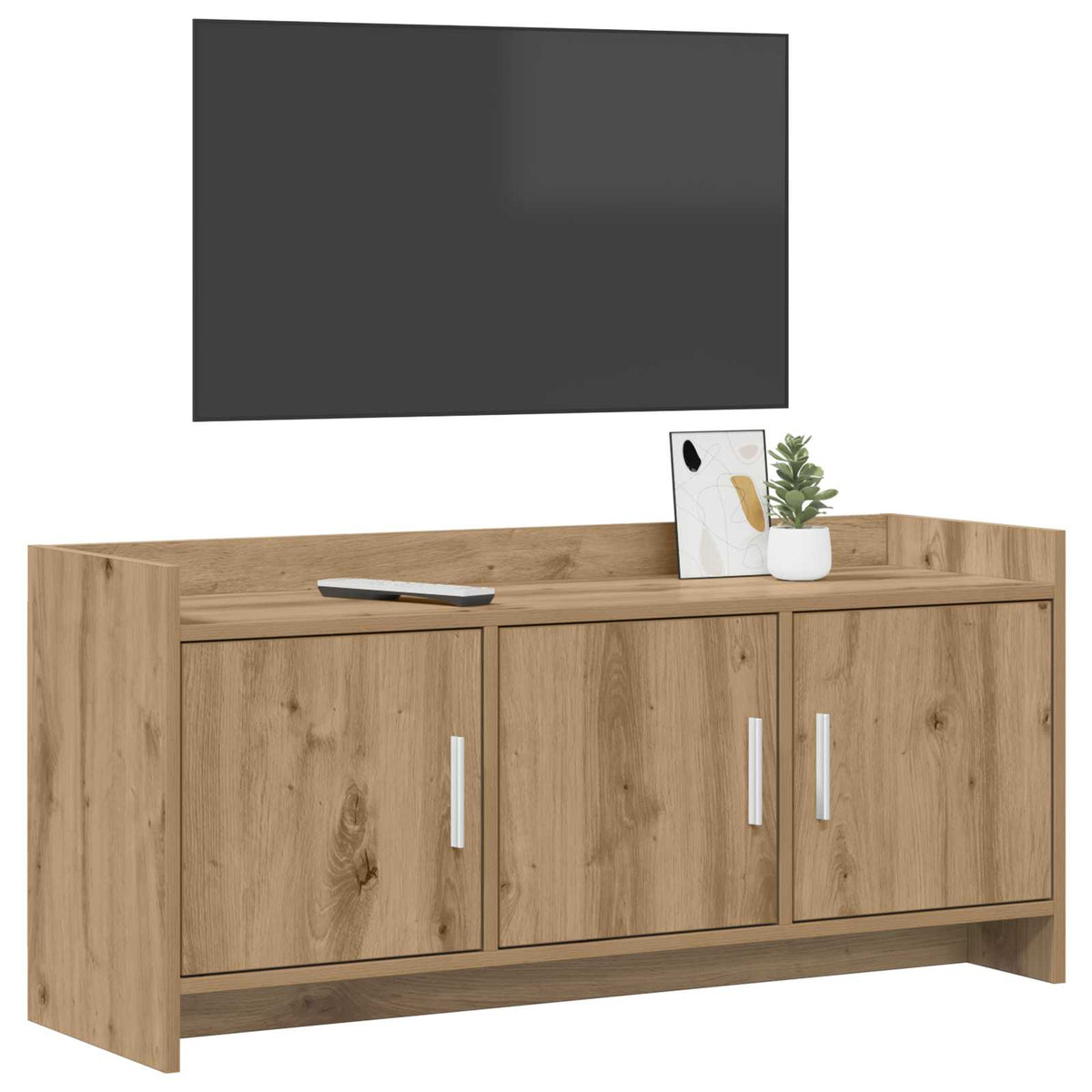 TV-Schränk 102 x 33 x 47 cm Artisan-Eiche Holzwerkstoff