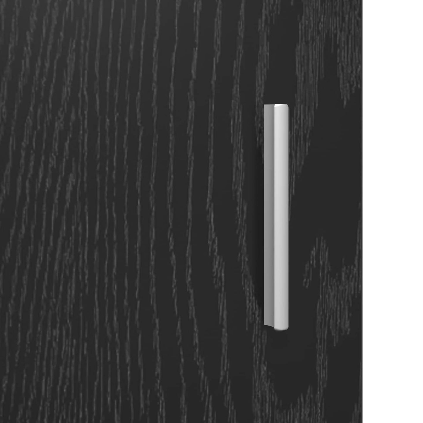 TV-Schränk 130 x 33 x 47 cm Schwarze Eiche Holzwerkstoff