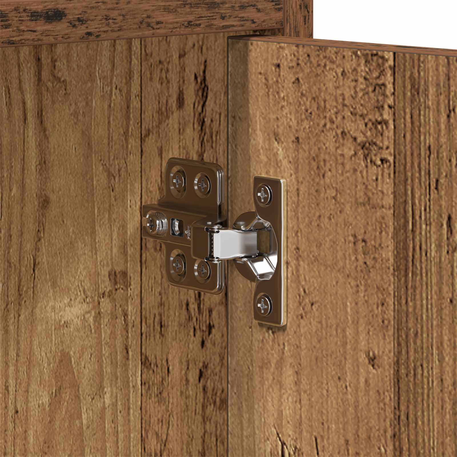 TV-Schränk 130 x 33 x 47 cm Altholz Holzwerkstoff