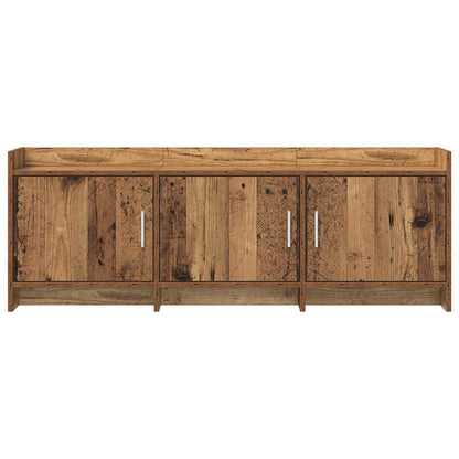 TV-Schränk 130 x 33 x 47 cm Altholz Holzwerkstoff