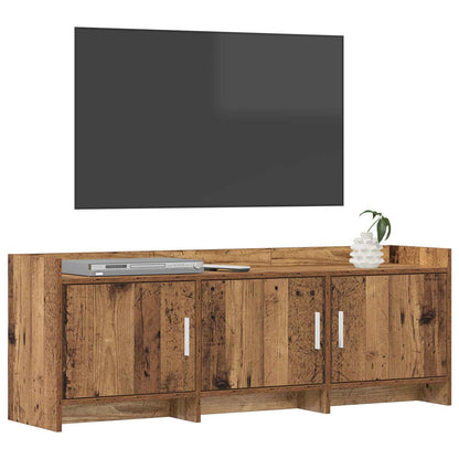 TV-Schränk 130 x 33 x 47 cm Altholz Holzwerkstoff