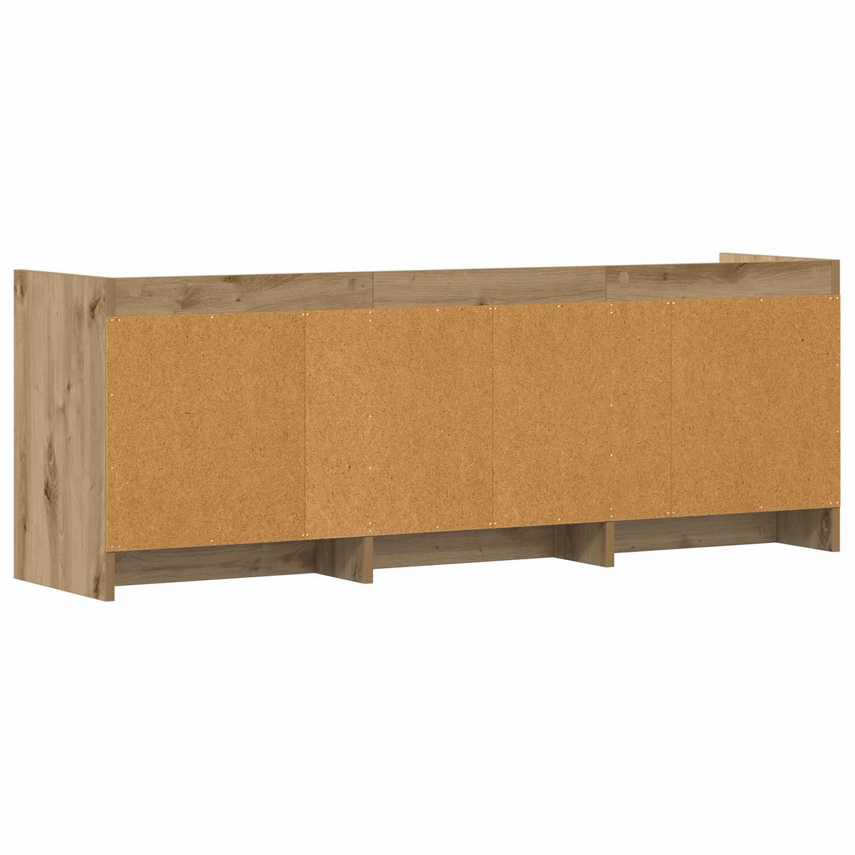 TV-Schränk 130 x 33 x 47 cm Artisan-Eiche Holzwerkstoff