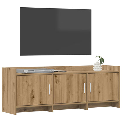 TV-Schränk 130 x 33 x 47 cm Artisan-Eiche Holzwerkstoff