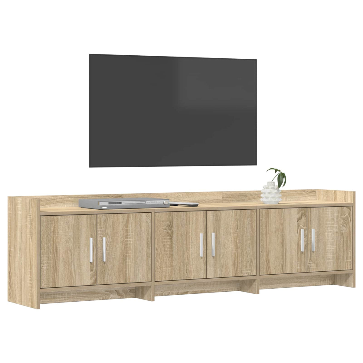 TV-Schränk 168 x 33 x 47 cm Sonoma-Eiche Holzwerkstoff
