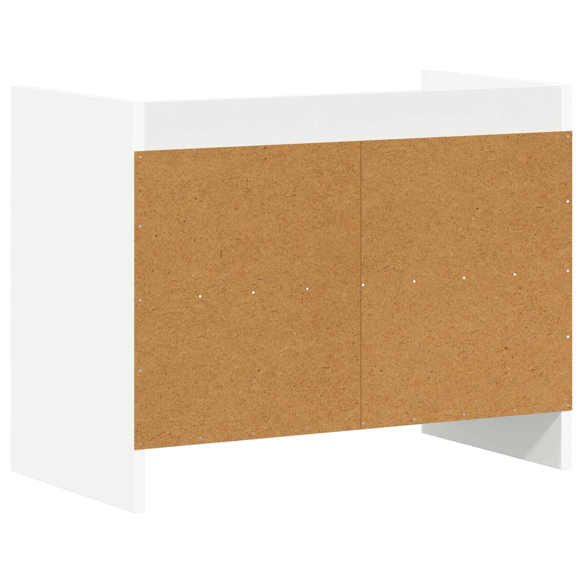 TV-Schränk 60 x 33 x 47 cm Weiß Holzwerkstoff