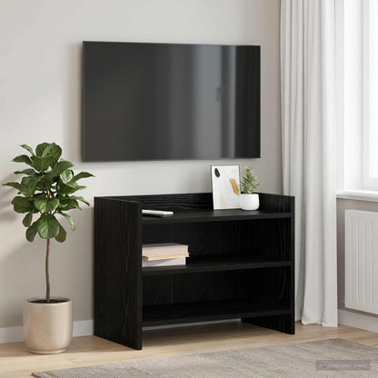 TV-Schränk 60 x 33 x 47 cm Schwarze Eiche Holzwerkstoff