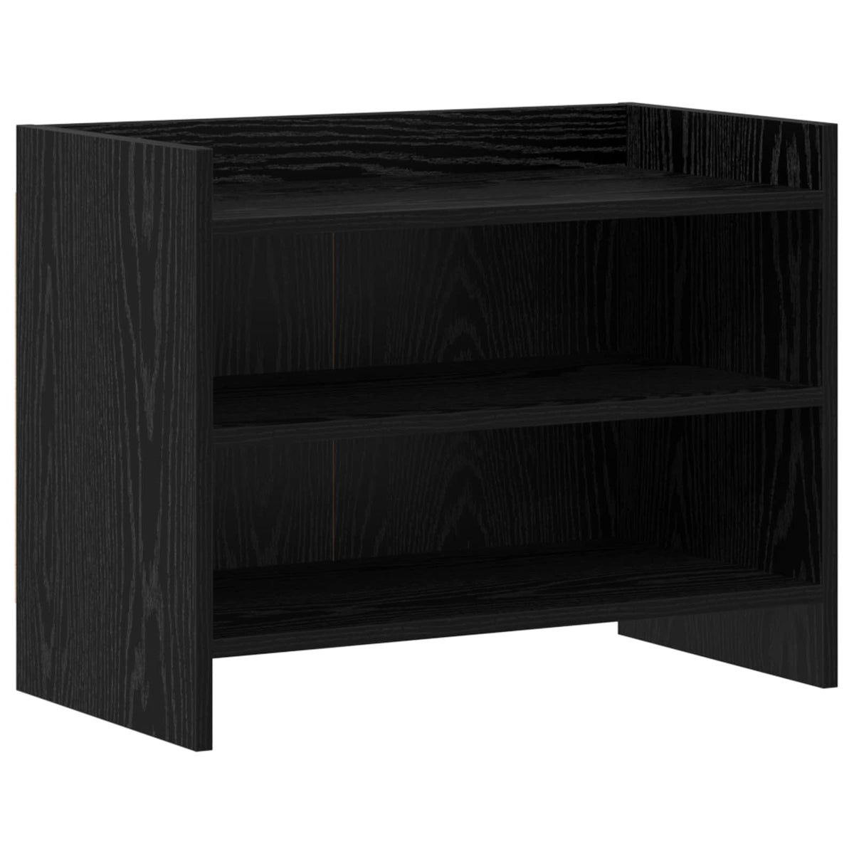 TV-Schränk 60 x 33 x 47 cm Schwarze Eiche Holzwerkstoff