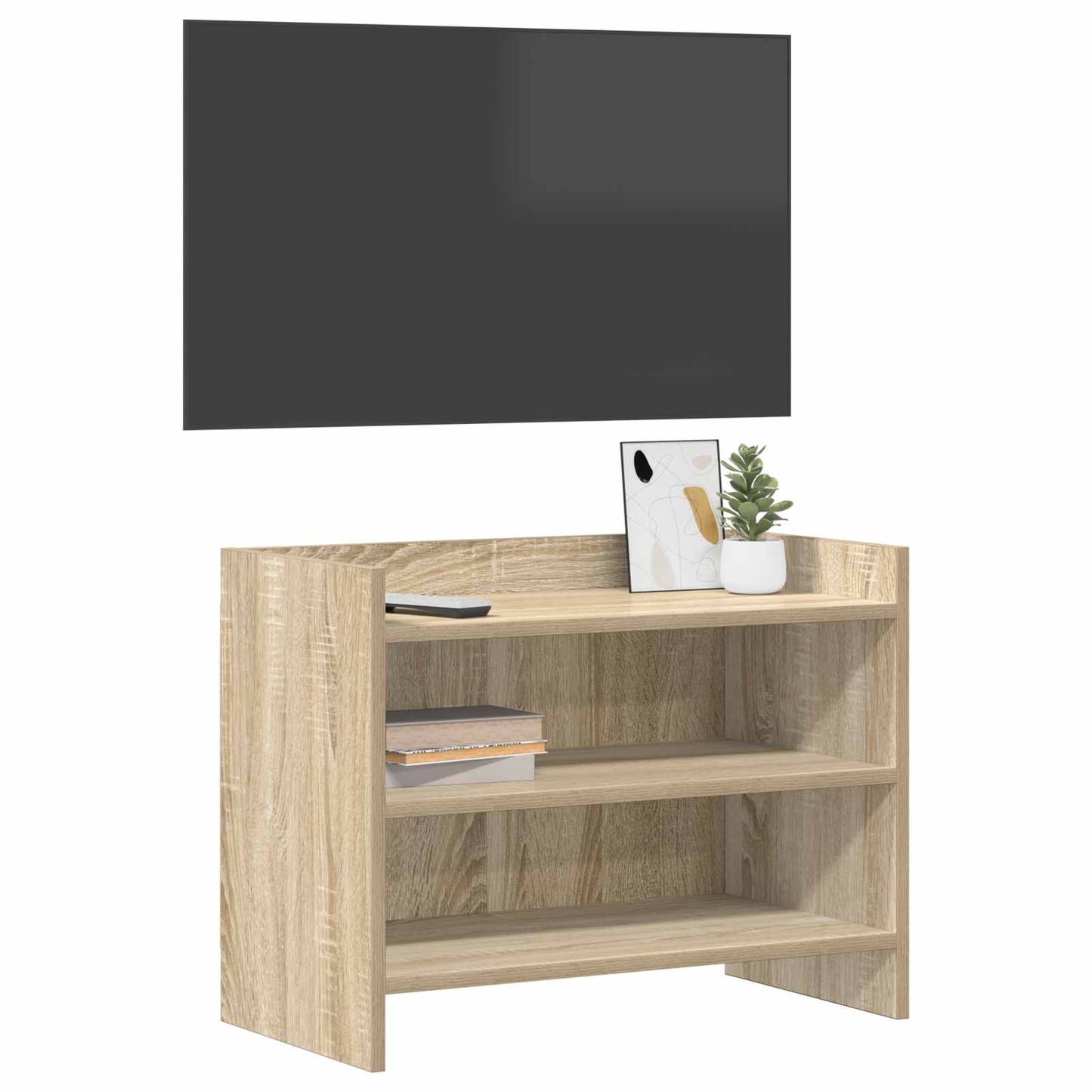 TV-Schränk 60 x 33 x 47 cm Sonoma-Eiche Holzwerkstoff