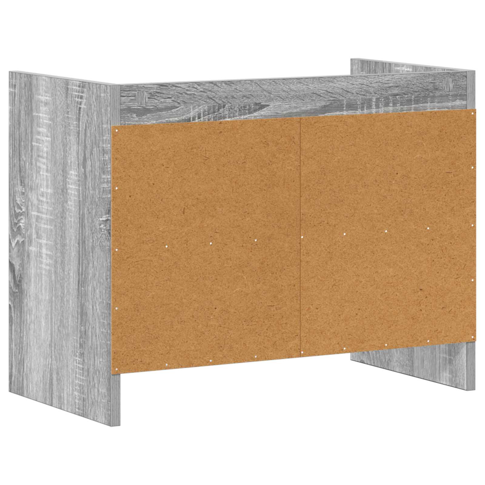 TV-Schränk 60 x 33 x 47 cm Grau Sonoma Holzwerkstoff