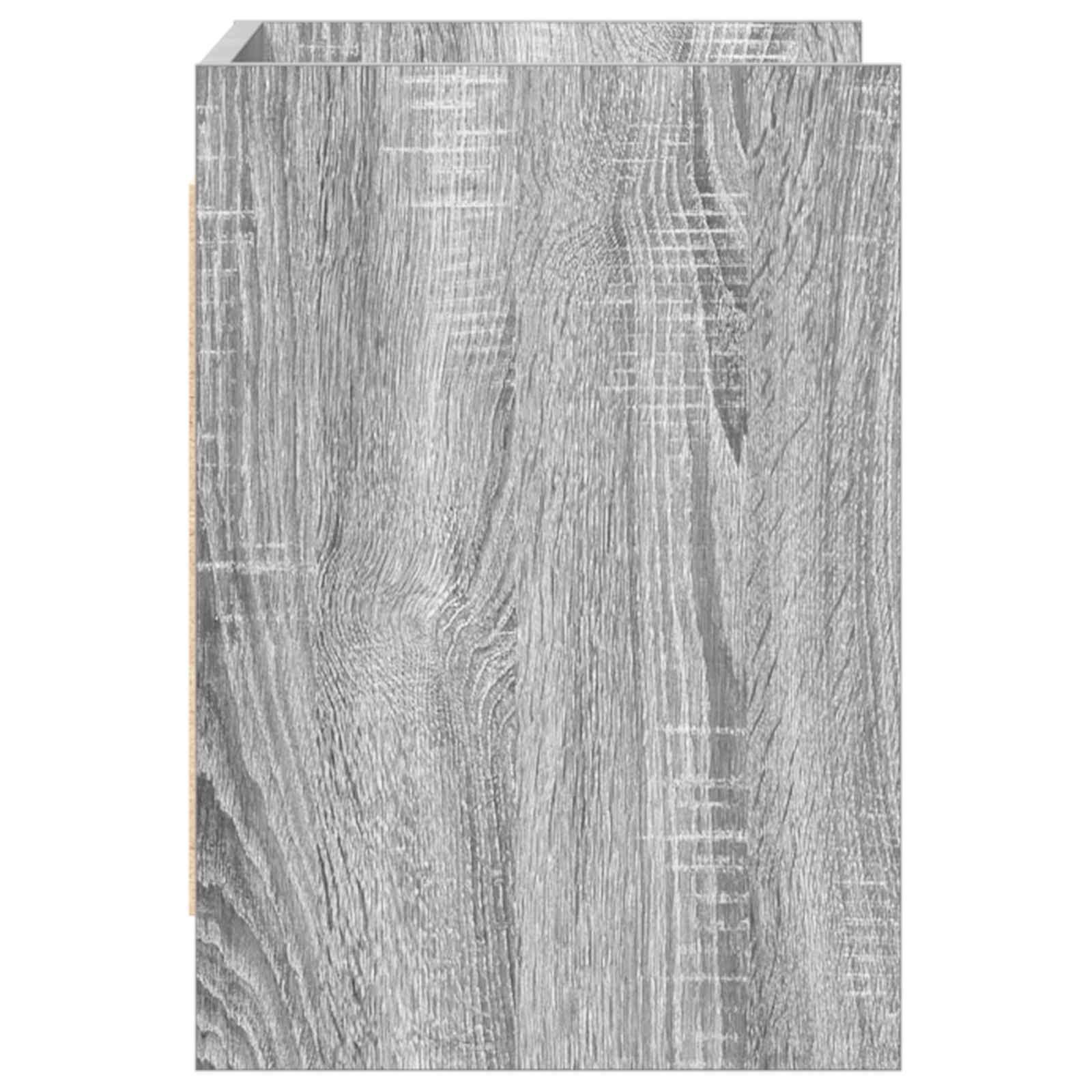 TV-Schränk 60 x 33 x 47 cm Grau Sonoma Holzwerkstoff
