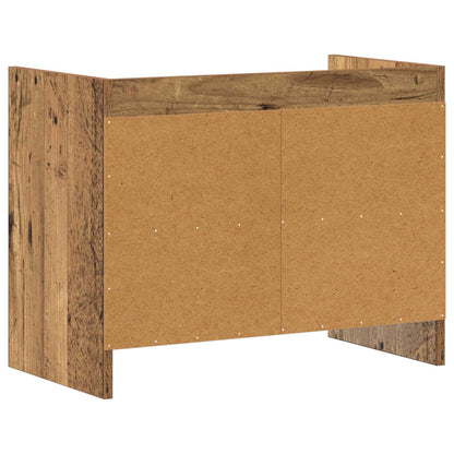 TV-Schränk 60 x 33 x 47 cm Altholz Holzwerkstoff