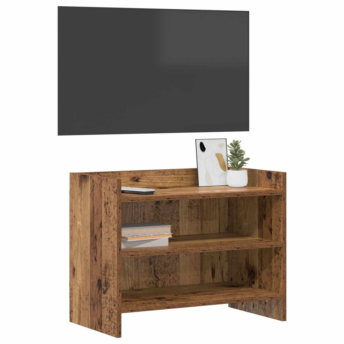 TV-Schränk 60 x 33 x 47 cm Altholz Holzwerkstoff