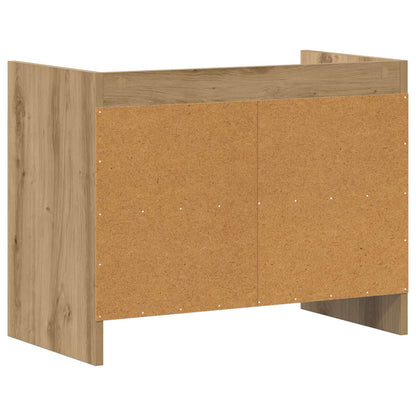 TV-Schränk 60 x 33 x 47 cm Artisan-Eiche Holzwerkstoff