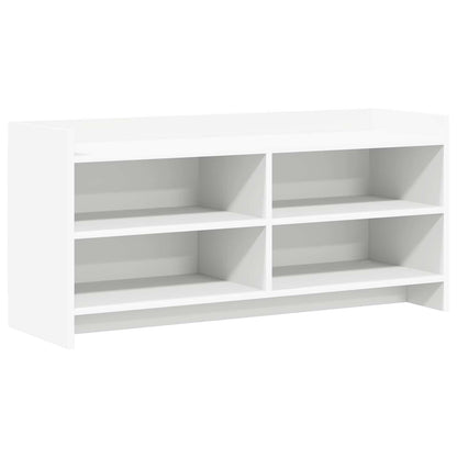 TV-Schränk 100 x 33 x 47 cm Weiß Holzwerkstoff
