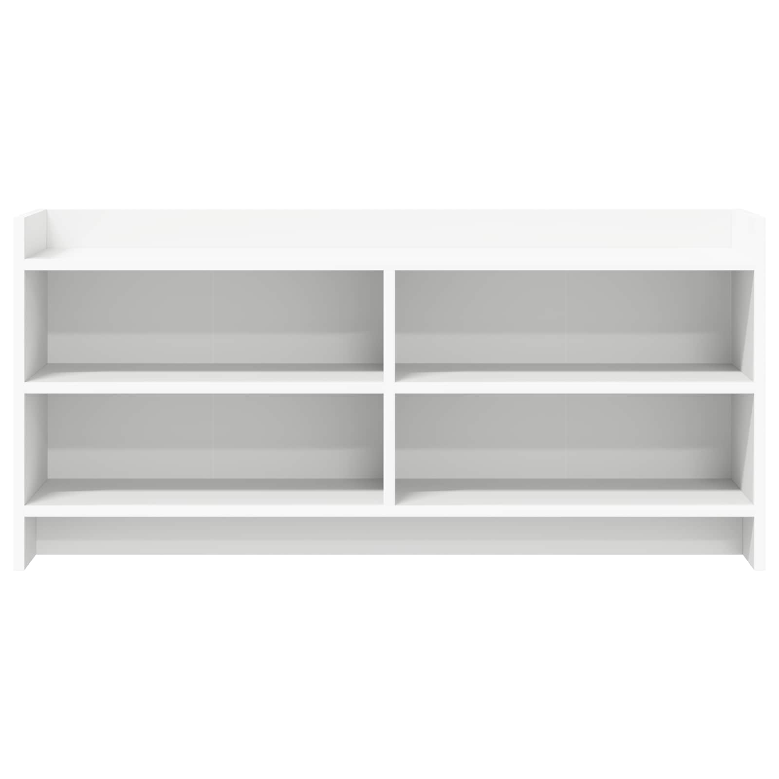 TV-Schränk 100 x 33 x 47 cm Weiß Holzwerkstoff