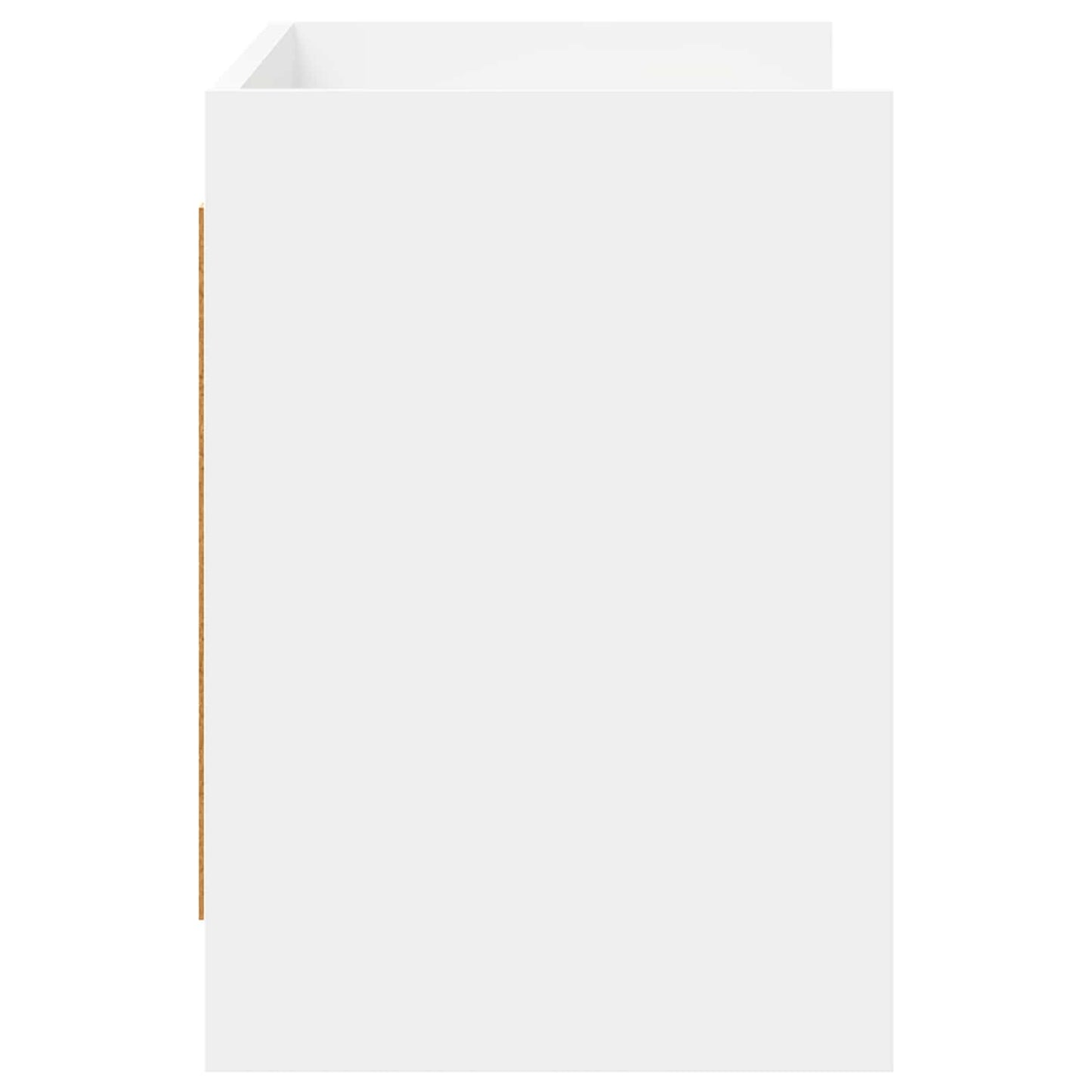 TV-Schränk 100 x 33 x 47 cm Weiß Holzwerkstoff
