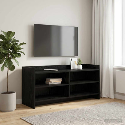 TV-Schränk 100 x 33 x 47 cm Schwarze Eiche Holzwerkstoff
