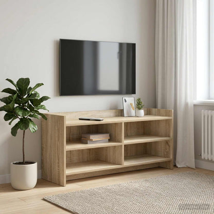 TV-Schränk 100 x 33 x 47 cm Sonoma-Eiche Holzwerkstoff
