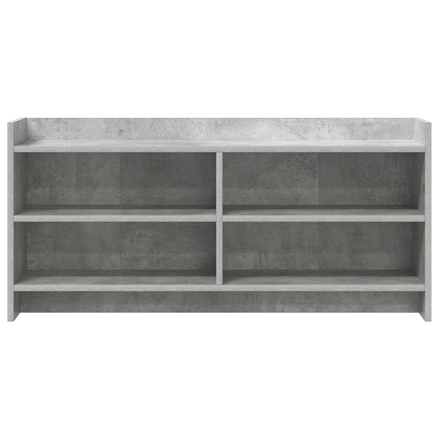 TV-Schränk 100 x 33 x 47 cm Betongrau Holzwerkstoff