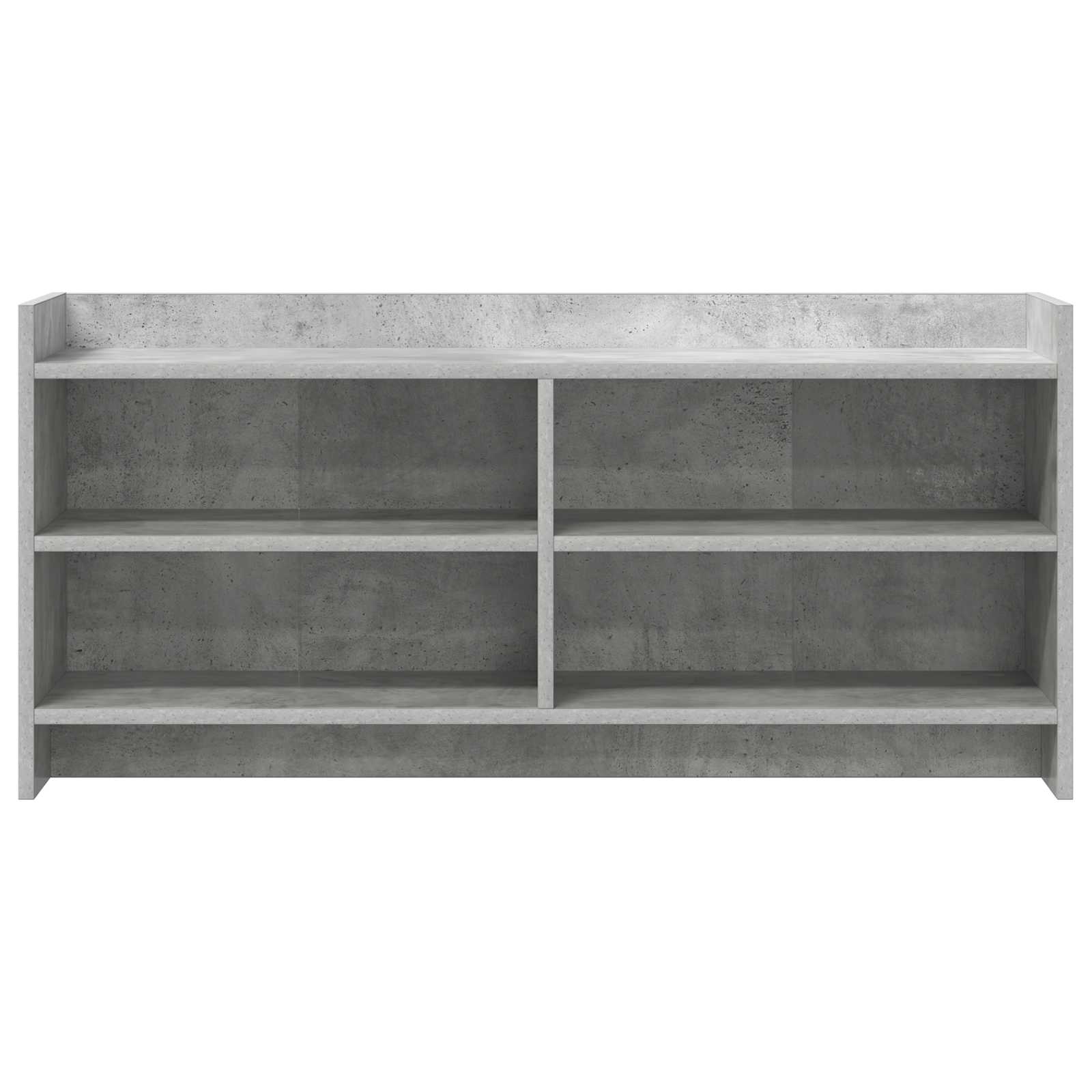 TV-Schränk 100 x 33 x 47 cm Betongrau Holzwerkstoff