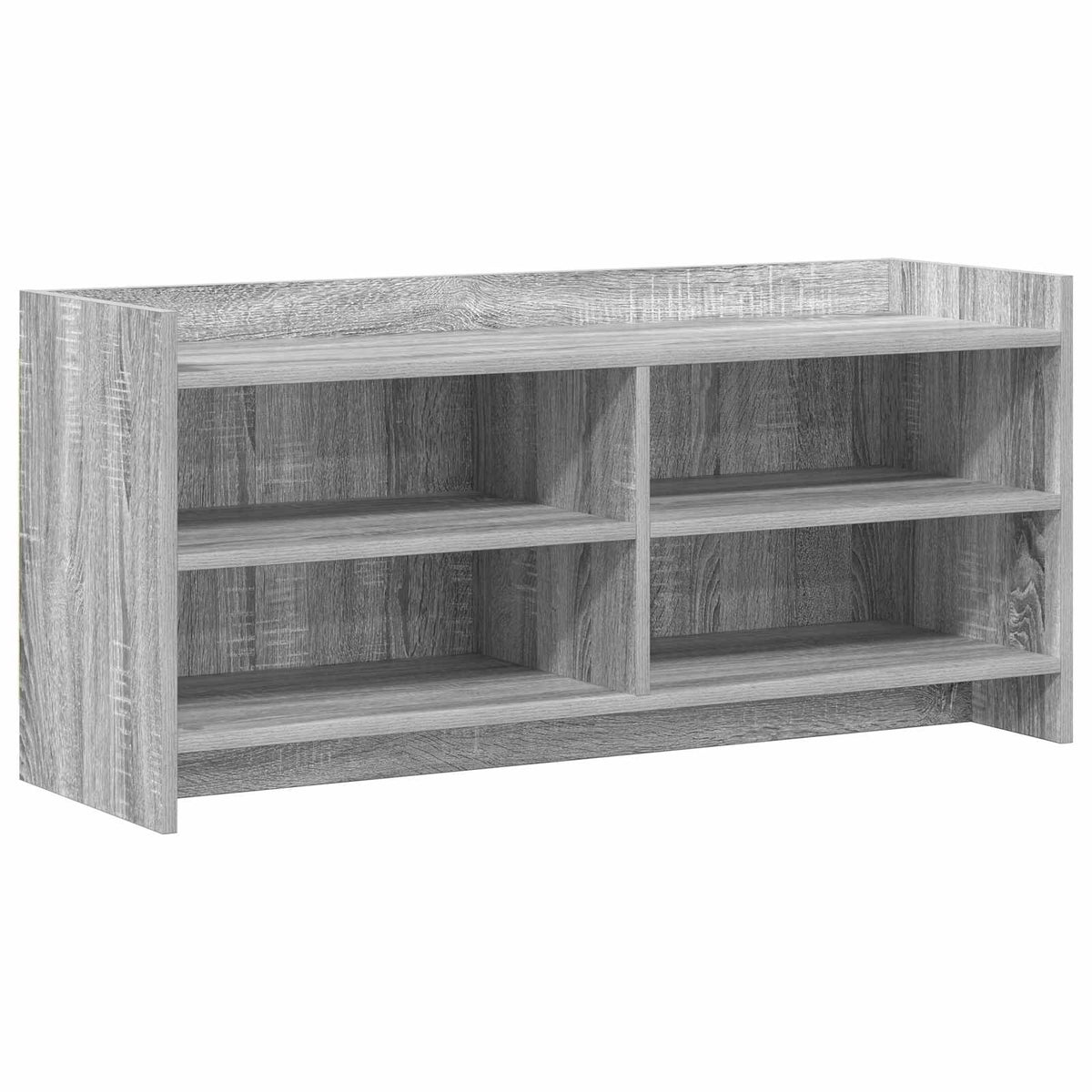 TV-Schränk 100 x 33 x 47 cm Grau Sonoma Holzwerkstoff
