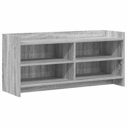 TV-Schränk 100 x 33 x 47 cm Grau Sonoma Holzwerkstoff
