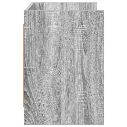 TV-Schränk 100 x 33 x 47 cm Grau Sonoma Holzwerkstoff