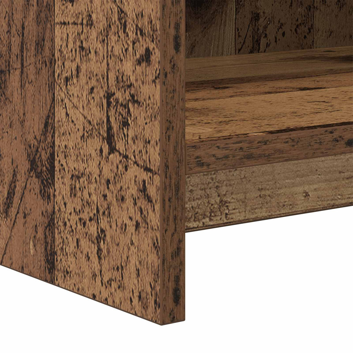 TV-Schränk 100 x 33 x 47 cm Altholz Holzwerkstoff