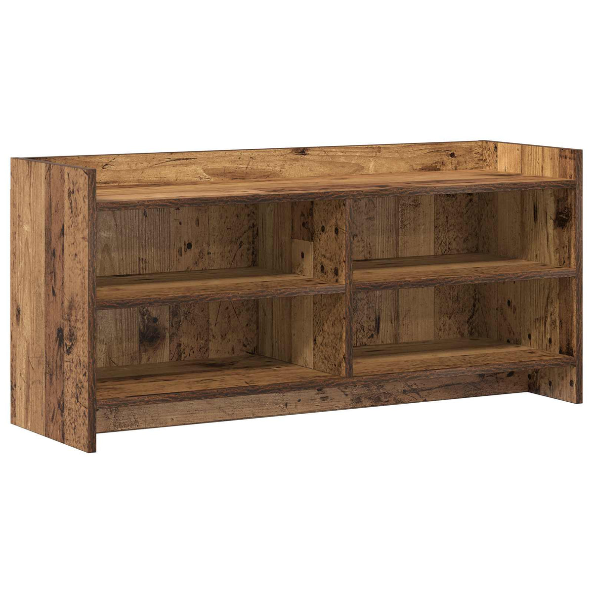 TV-Schränk 100 x 33 x 47 cm Altholz Holzwerkstoff