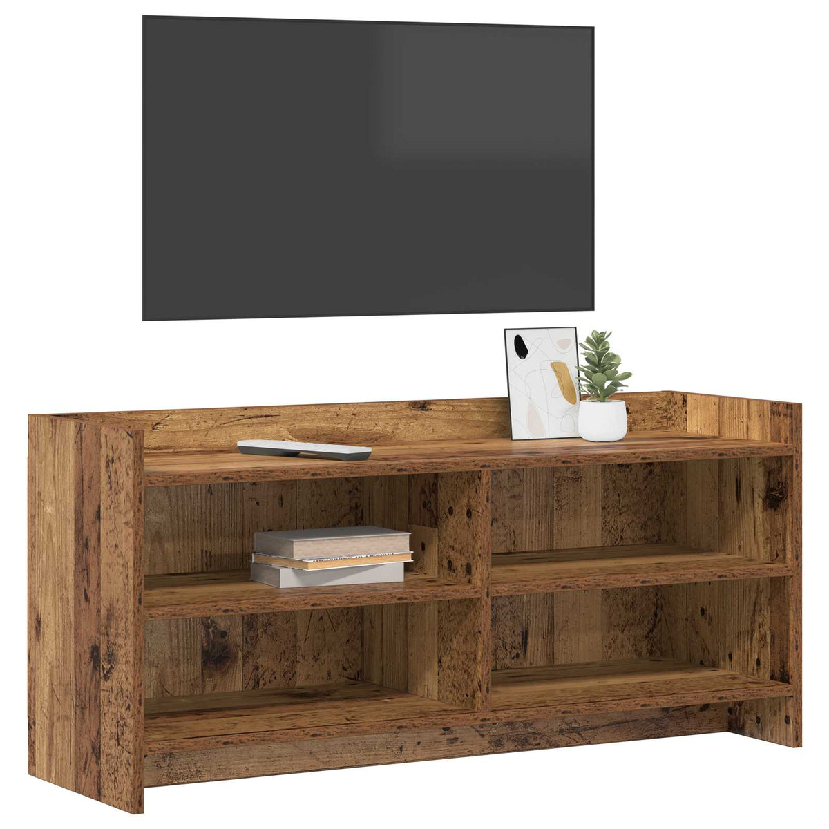 TV-Schränk 100 x 33 x 47 cm Altholz Holzwerkstoff