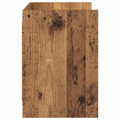 TV-Schränk 100 x 33 x 47 cm Altholz Holzwerkstoff