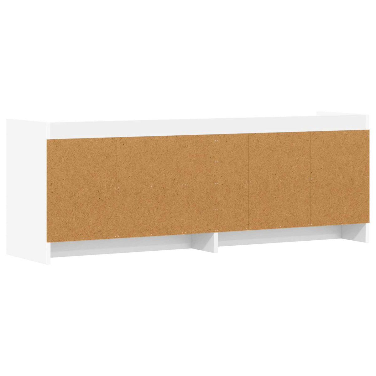 TV-Schränk 130 x 33 x 47 cm Weiß