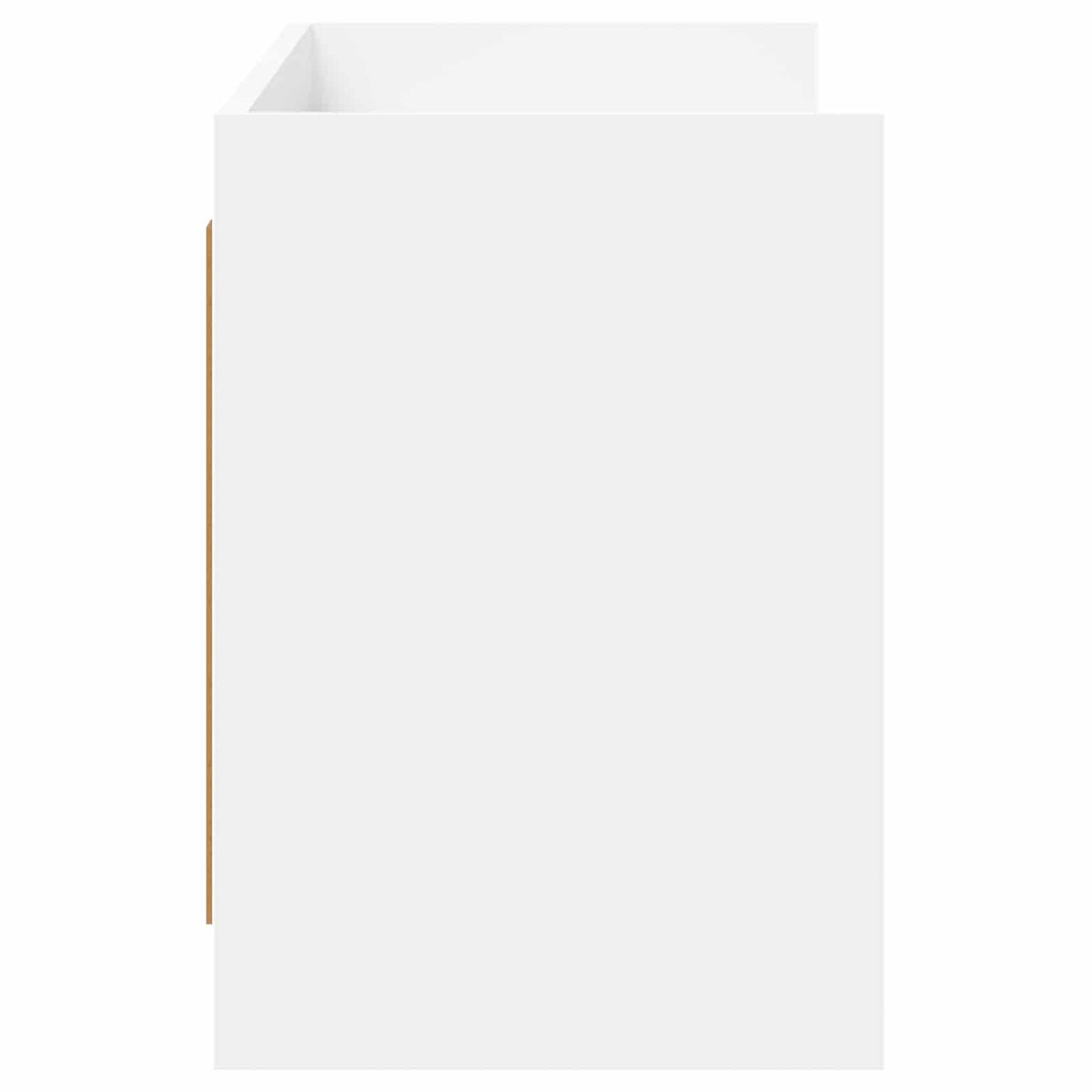 TV-Schränk 130 x 33 x 47 cm Weiß