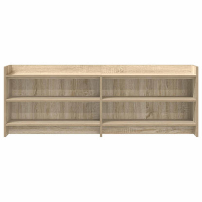 TV-Schränk 130 x 33 x 47 cm Sonoma-Eiche