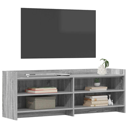 TV-Schränk 130 x 33 x 47 cm Grau Sonoma