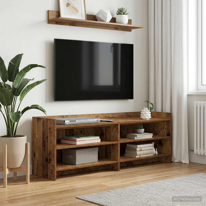 TV-Schränk 130 x 33 x 47 cm Altholz