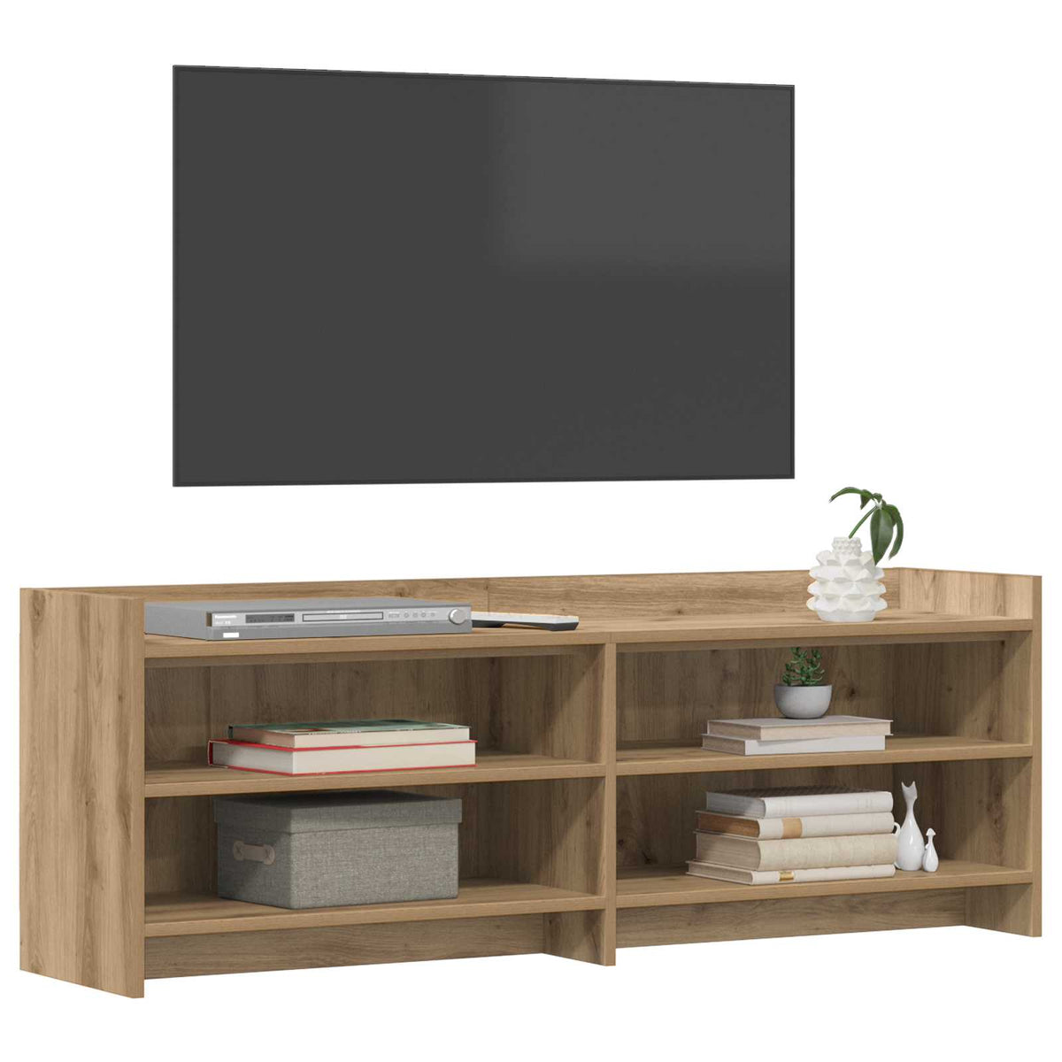 TV-Schränk 135 x 33 x 47 cm Artisan-Eiche Holzwerkstoff