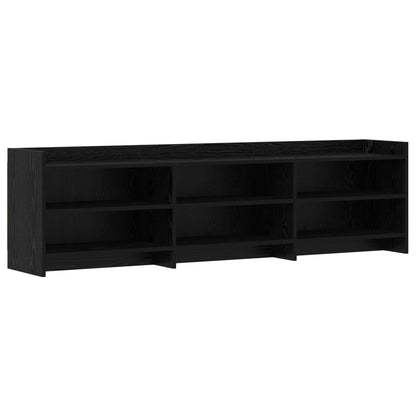 TV-Schränk 168 x 33 x 47 cm Schwarze Eiche Holzwerkstoff
