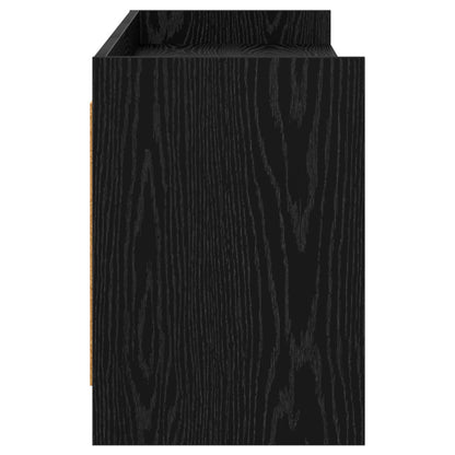 TV-Schränk 168 x 33 x 47 cm Schwarze Eiche Holzwerkstoff