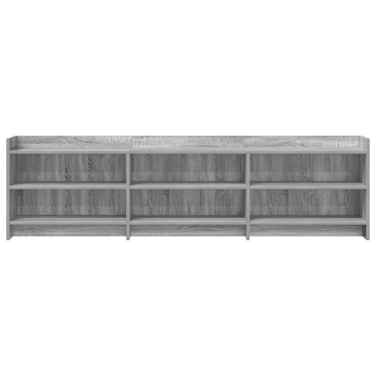 TV-Schränk 168 x 33 x 47 cm Grau Sonoma Holzwerkstoff