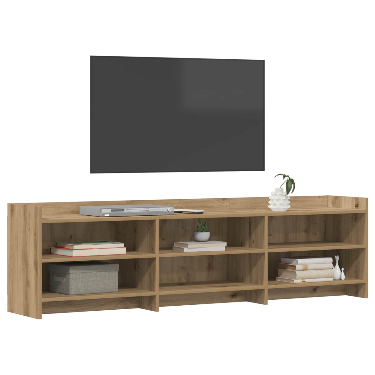 TV-Schränk 168 x 33 x 47 cm Artisan-Eiche Holzwerkstoff