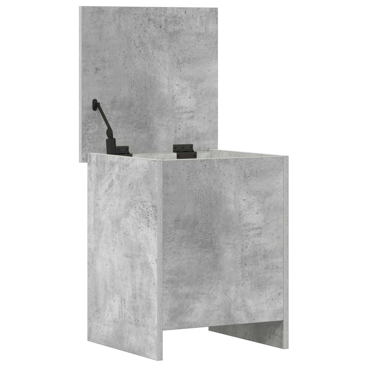 Aufbewahrungstruhe Betongrau 40 x 40,5 x 50 cm Holzwerkstoff