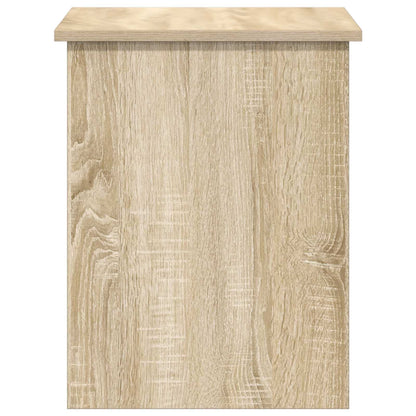 Aufbewahrungstruhe Sonoma-Eiche 60 x 40 x 50 cm Holzwerkstoff