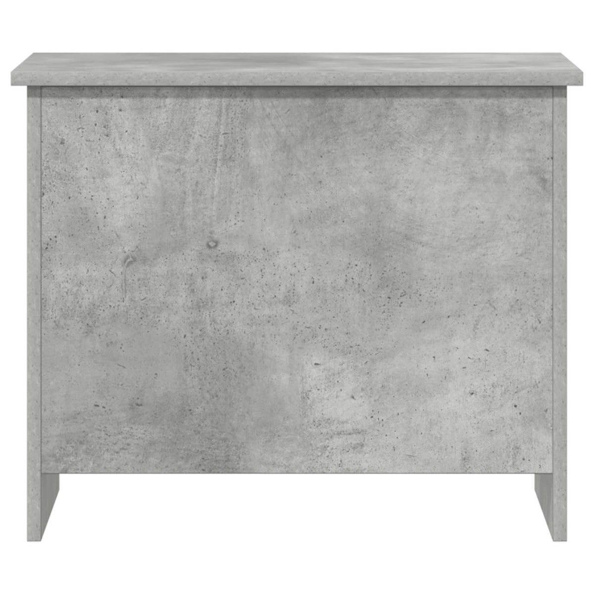 Aufbewahrungstruhe Betongrau 60 x 40 x 50 cm Holzwerkstoff