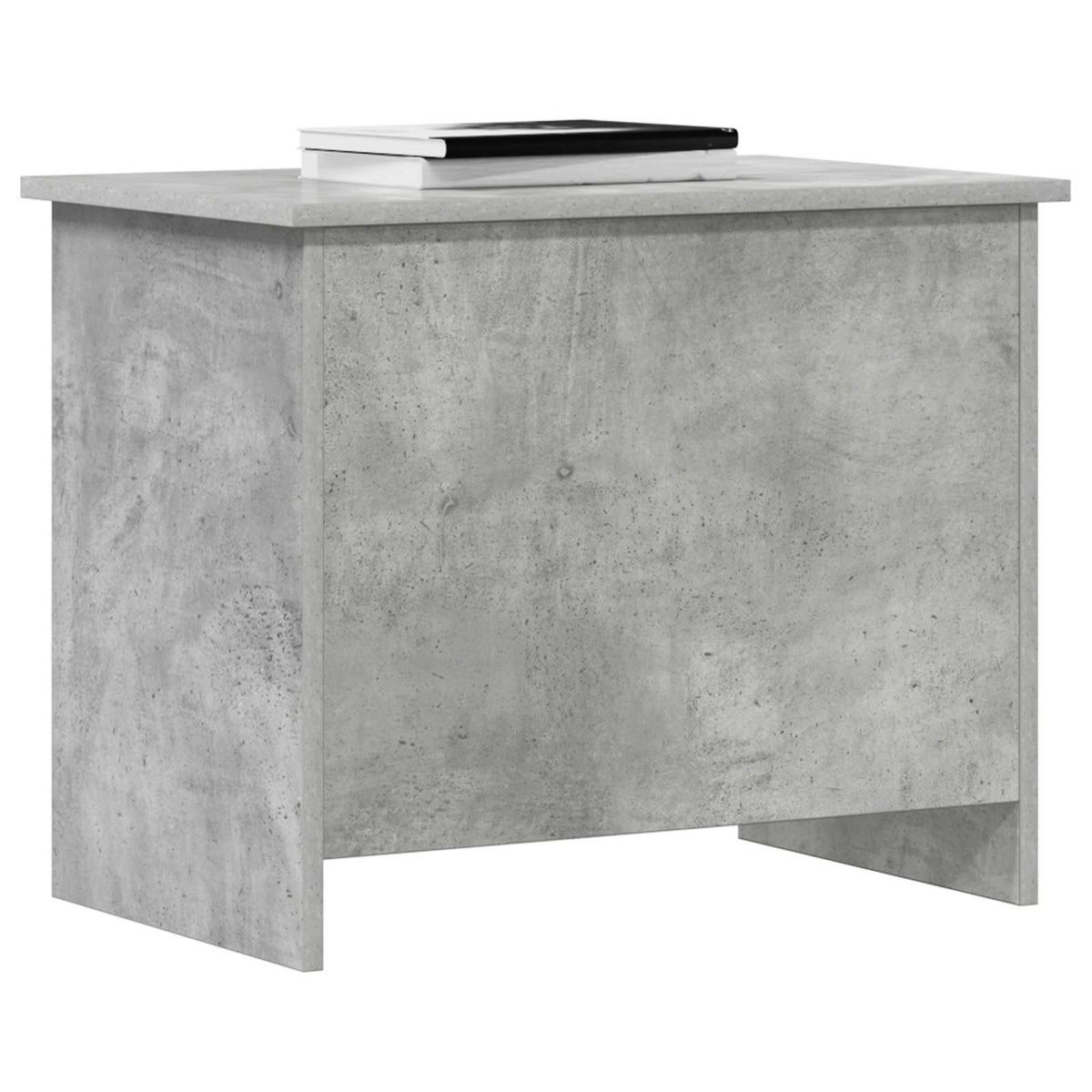 Aufbewahrungstruhe Betongrau 60 x 40 x 50 cm Holzwerkstoff