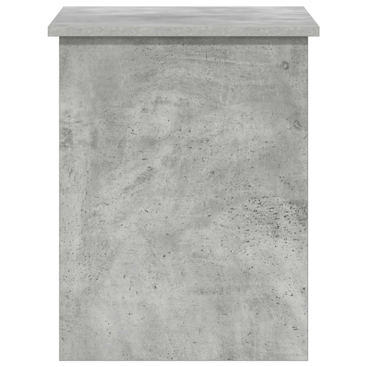 Aufbewahrungstruhe Betongrau 60 x 40 x 50 cm Holzwerkstoff